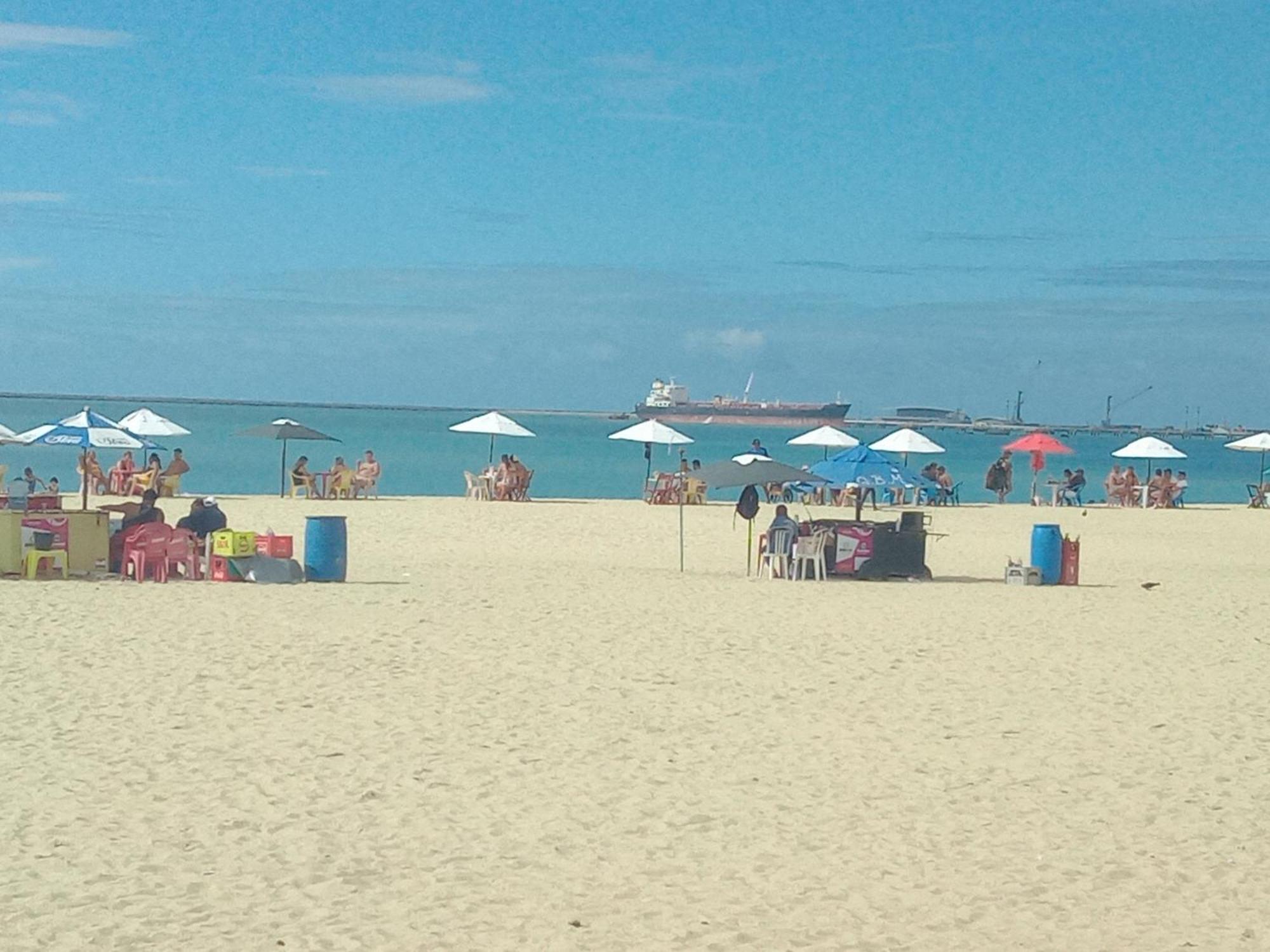 Flat Mar Brasil Tropical - Apartamento De 2 Quartos Com Suite E Vista Do Mar Fortaleza  Exteriör bild