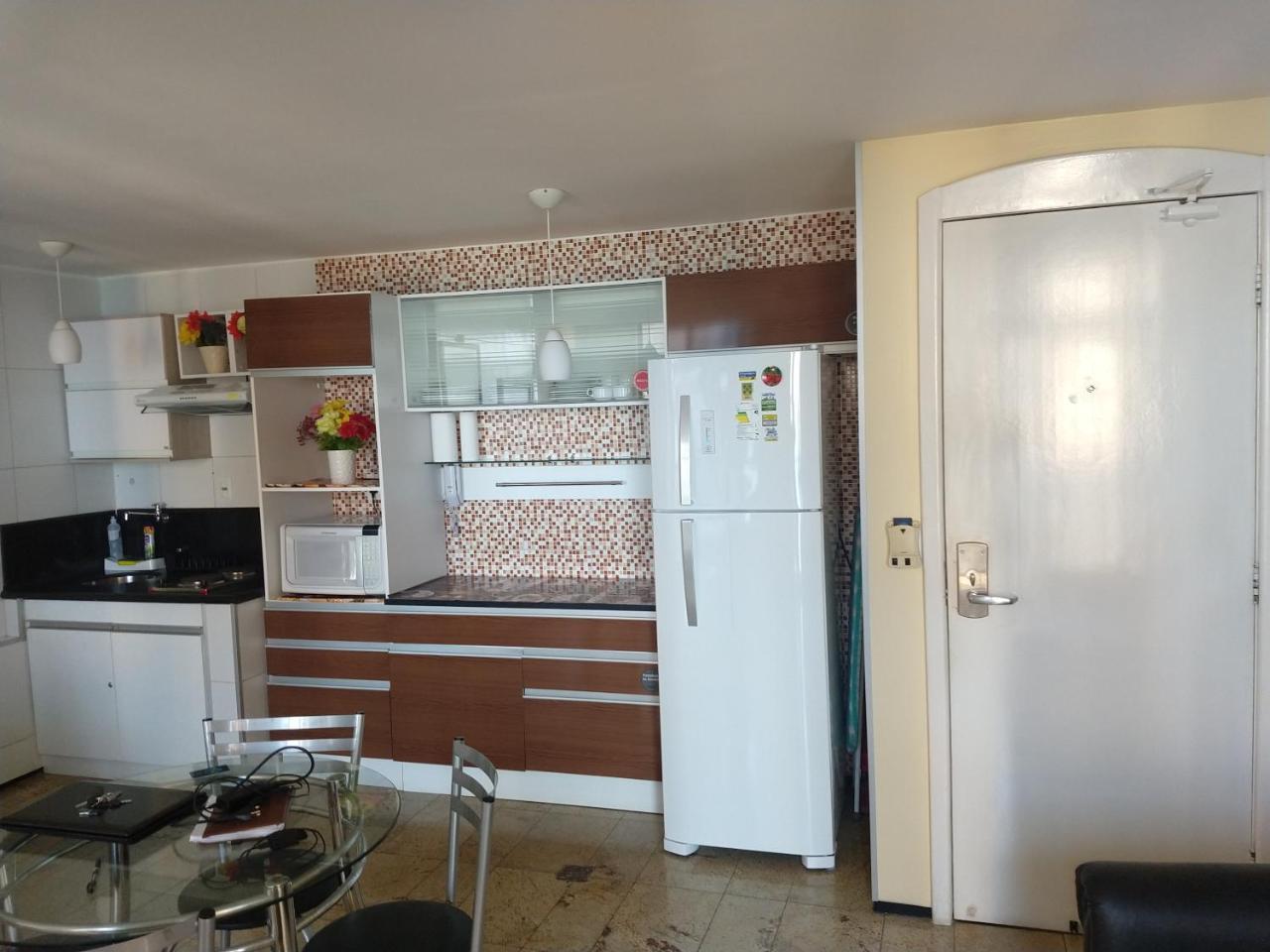 Flat Mar Brasil Tropical - Apartamento De 2 Quartos Com Suite E Vista Do Mar Fortaleza  Exteriör bild